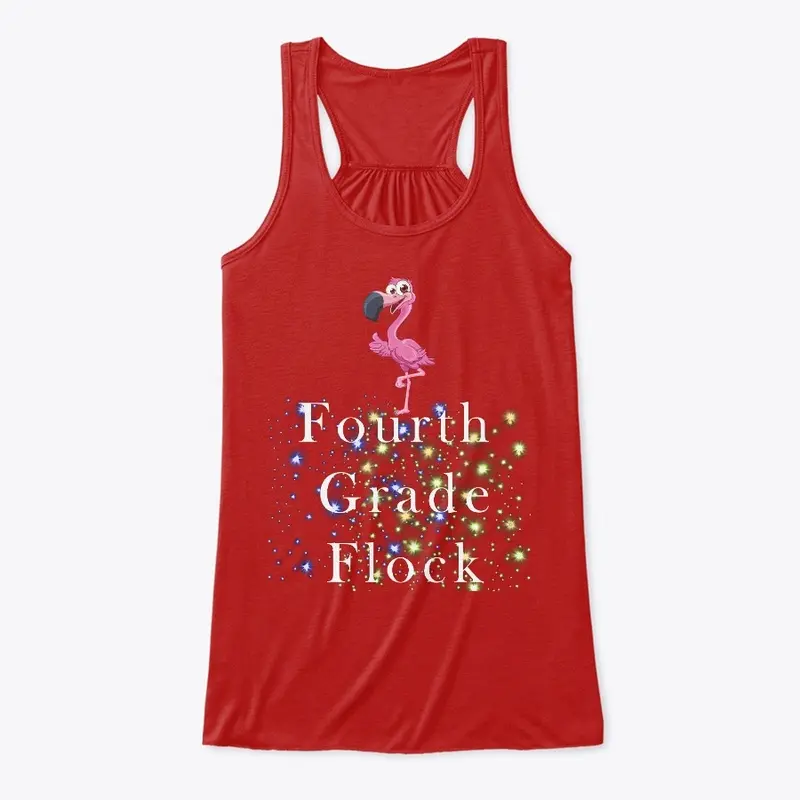  fourth grade flock shirts flamingo