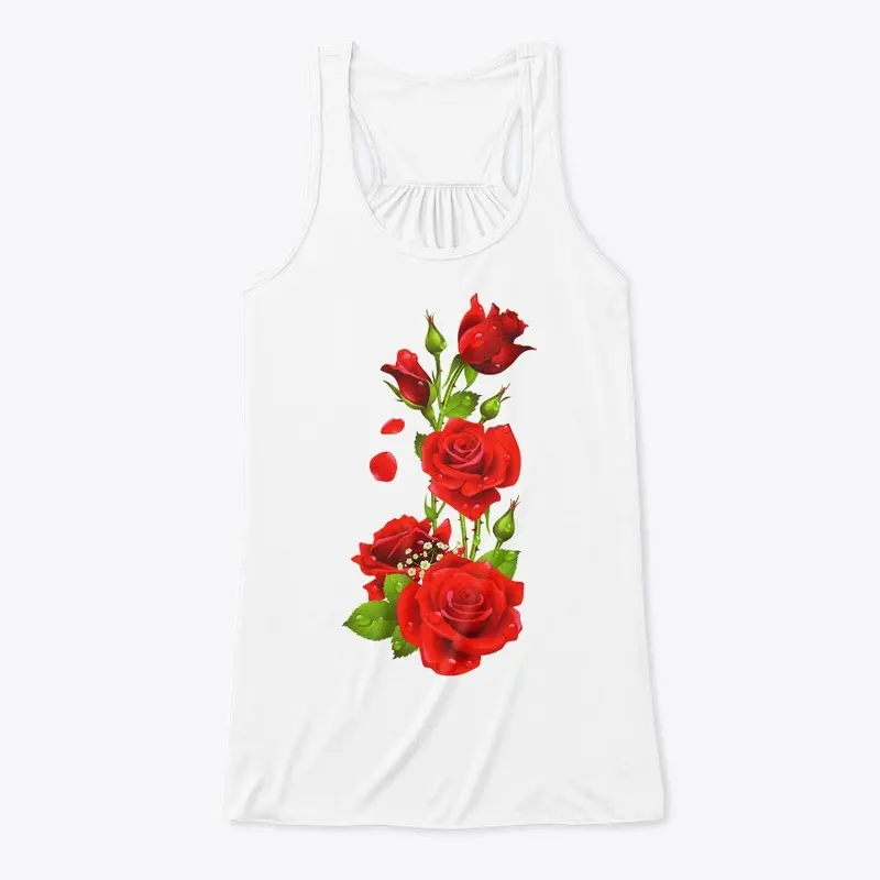 Rose T-shirt, Roses ShirT, Flowers Shirt