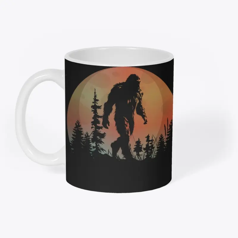 Bigfoot-Retro Vintage Sunset